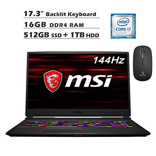 2020 MSI GE75 17.3 Inch 144Hz FHD 1080P Gaming Laptop
