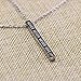 JoycuFF Graduation Pendant for Girls Inspirational Vertical Bar Necklace Plated Stainless Steel Jewelry Personalized Gifts for Women Engraved Engraved Never Never Never Give Up