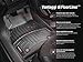 WeatherTech Custom Fit FloorLiner for Dodge Journey - 1st & 2nd Row (Black)