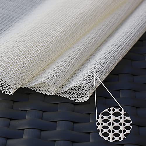 Sunpeak 6PCS/Pack Non-slip Pad for Sofa Cushion, 23x23’’ Anti Skid Cushion Mat for Outdoor Furniture