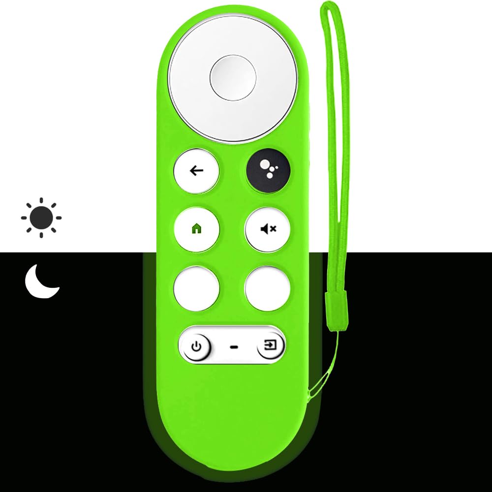 Silicone Custodia Remota per telecomando Google Chromecast 2020 4K / Chromecast 2022 HD Guscio Protettiva,Antiscivolo Cover Copertura