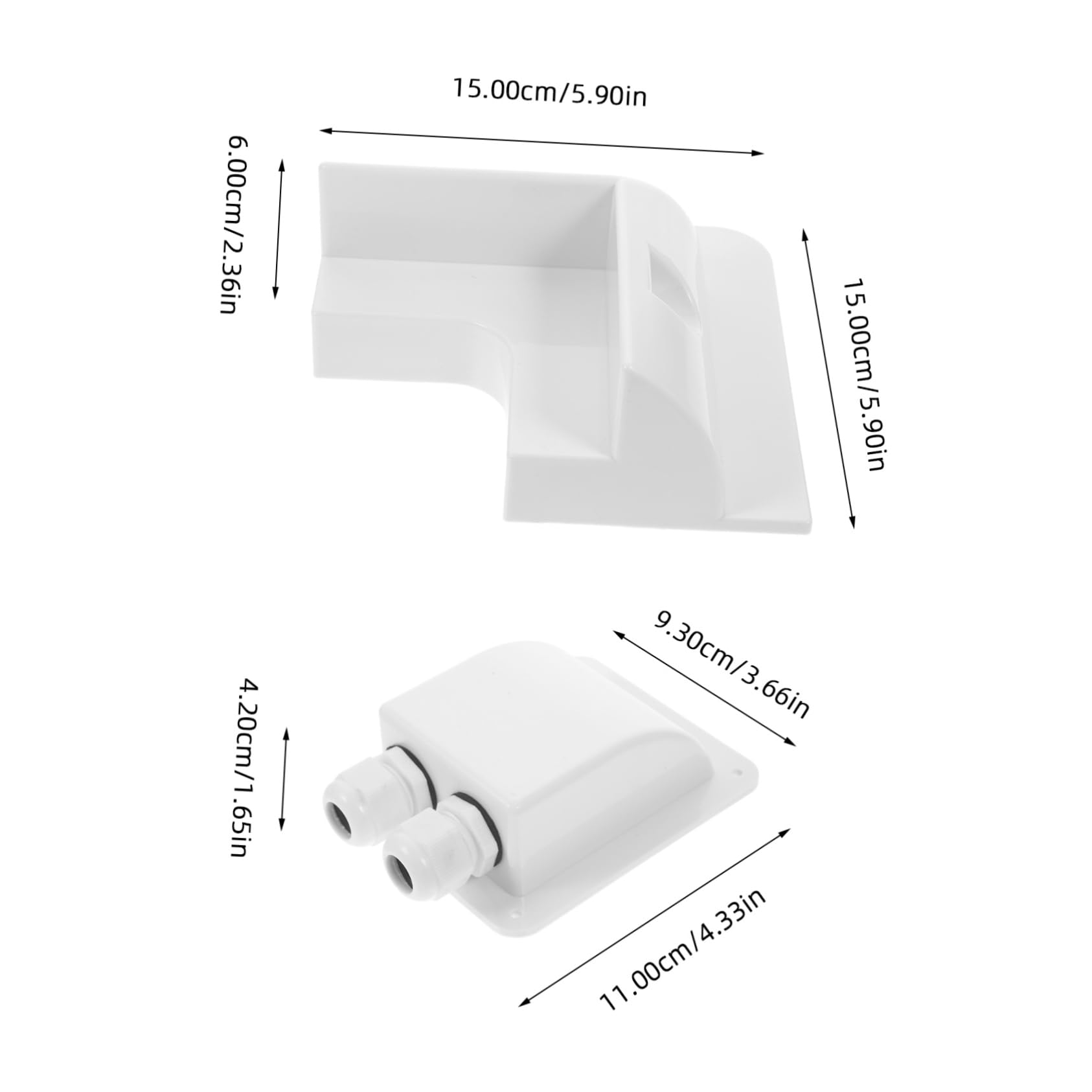 1juego Soporte De Panel Solar Para Trailers y Autocaravanas Kit De Montaje Sin Perforación Estructura Resistente y Protección Para Paneles