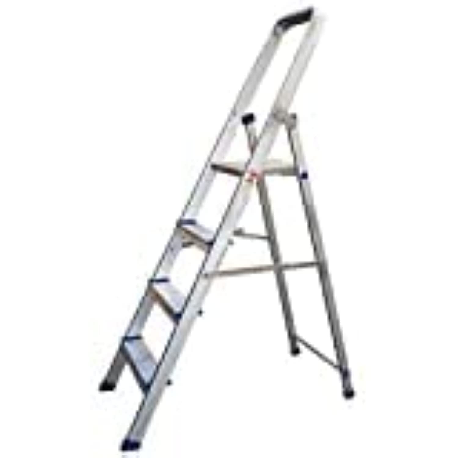 AQSON 4 Step Aluminium Ladder With Platform