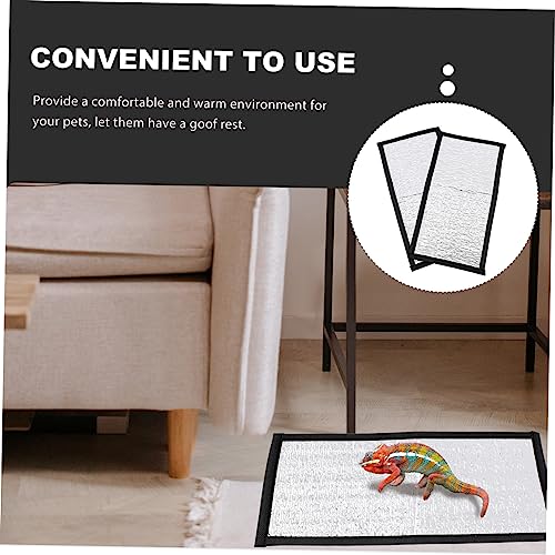 Alfombrilla térmica para reptiles 2 piezas miniatura 3