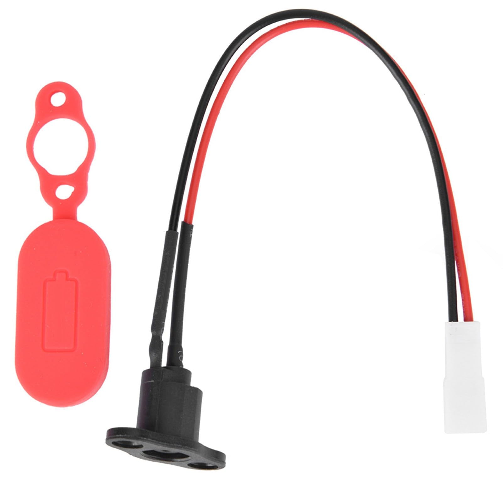 Bediffer Silikonowy Port ładujący wodoodporność M365 Electric Scooter Akcesoria Protect Protect Monitor Deszcz dla Jeźdźców na Zewnątrz