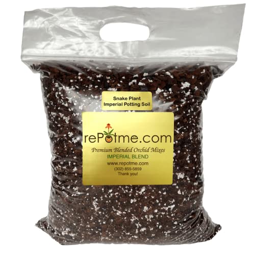 Snake Plant Imperial Houseplant Potting Soil Mix by rePotme - Standard Bag (8 Quarts)