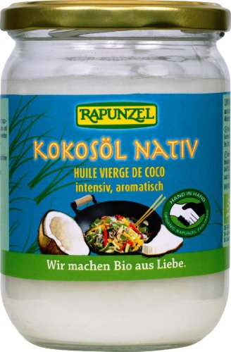 Rapunzel Kokosöl, nativ, 4er Pack (4 x 400 g) - Bio