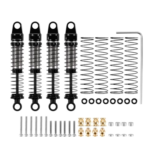 Amortisseur à huile 52 mm gros alésage pour stopper les rebonds et stabiliser votre véhicule RC