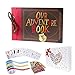 Produktbild Pulaisen Adventure Book Scrapbook Up Movie DIY Jahrestag handgefertigt DIY Familie Retro Foto Album Scrapbook mit Aufbewahrungsbox Geschenkbox, Adventure Book with Gift Box
