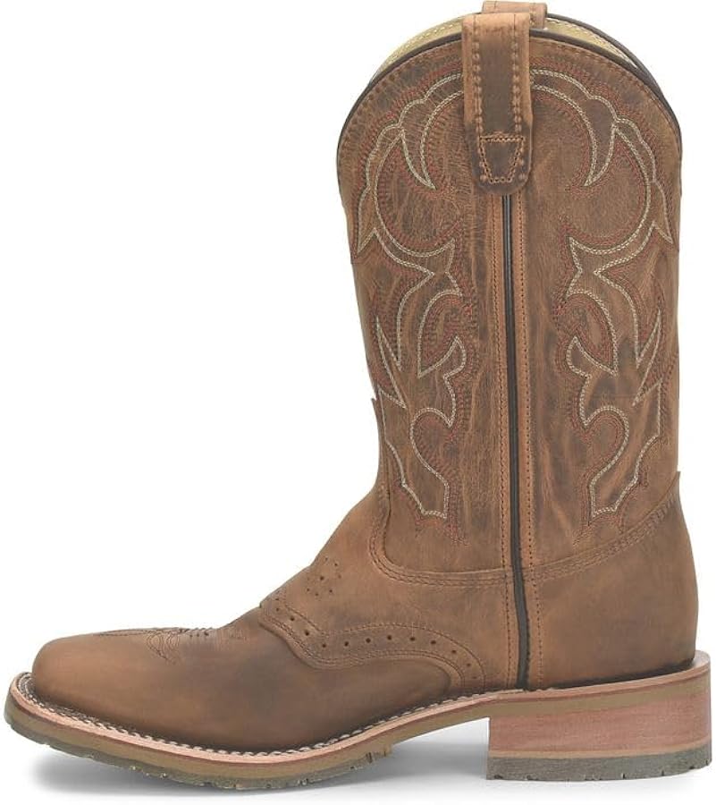 靴 Hype Square Boots Amazon.com | Cowboy Boots for Men Square Toe Chunky Heels