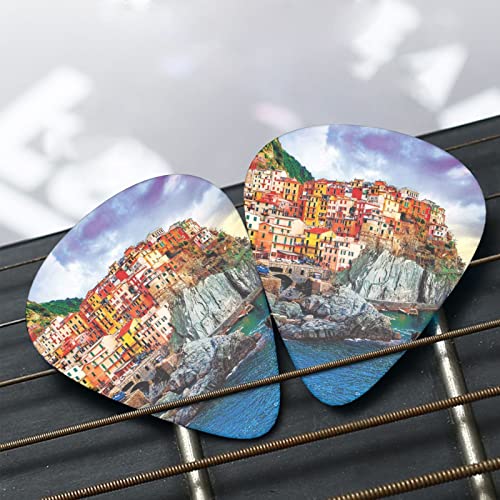 Médiators Guitare 12-Pack Cinque Terre Paysage Médiators Pour Guitare Électrique Guitare Acoustique Diverses Guitares - Les Beatles, Paul McCartney, John Lennon, RIngo Starr, George Harrison Médiators Guitare 12-Pack Cinque Terre Paysage Médiators Pour Guitare Électrique Guitare Acoustique Diverses Guitares – Image 7