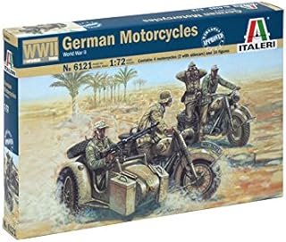 Italeri 510006121  1:72 WWII German Motorcycles