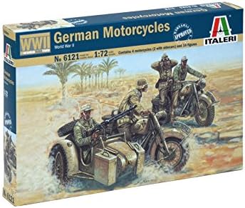 Italeri 510006121  1:72 WWII German Motorcycles
