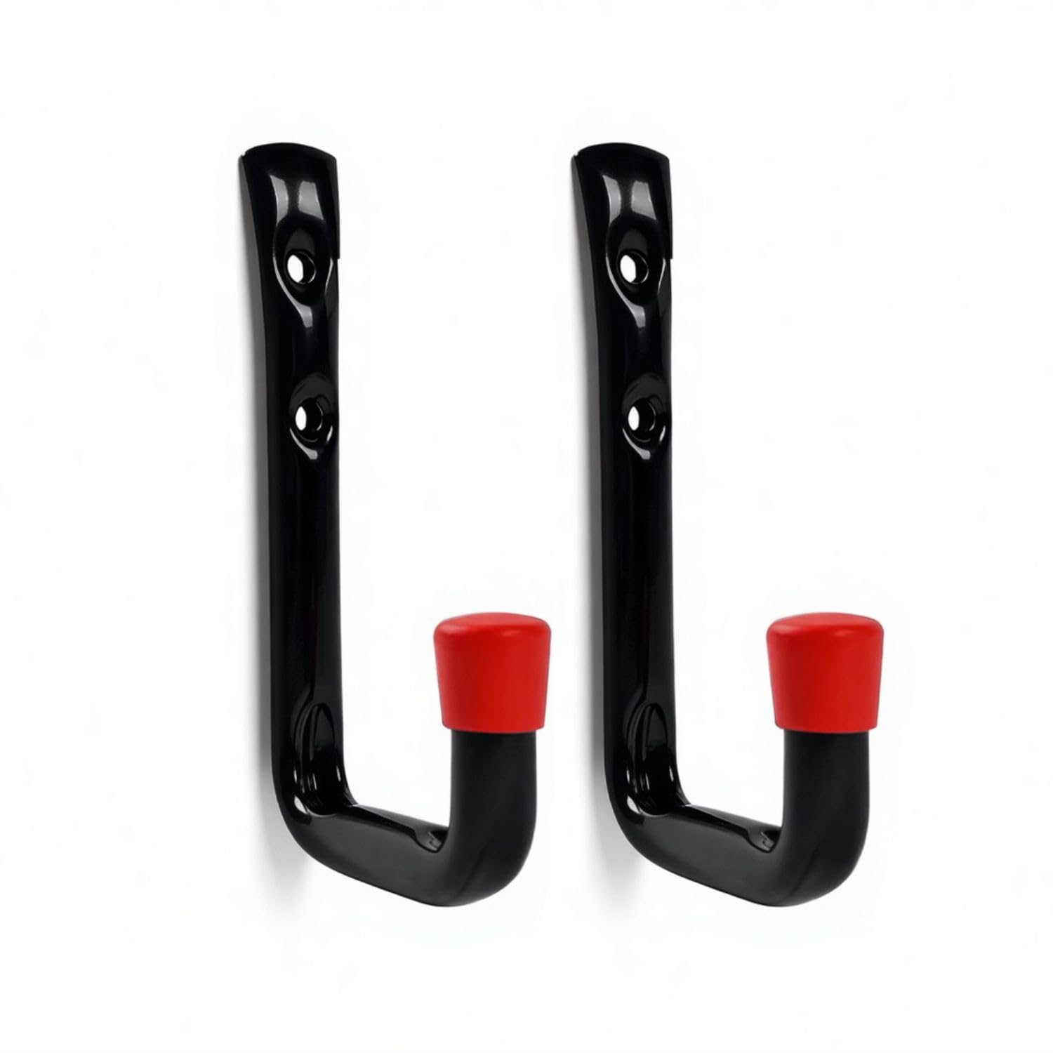 Lord C Black Ladder Storage Hooks Jumbo Arm Utility Rack Wall Mounted All Purpose Hanging Hangers Hook Anti Corrosive Ideal For Shed Garden Or Garage Store Tools 12Cm In Size (Pack Of 2) (Black)