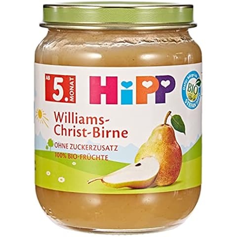 HiPP Früchte Williams-Christ-Birne, 6er Pack (6 x 125 g) Cover