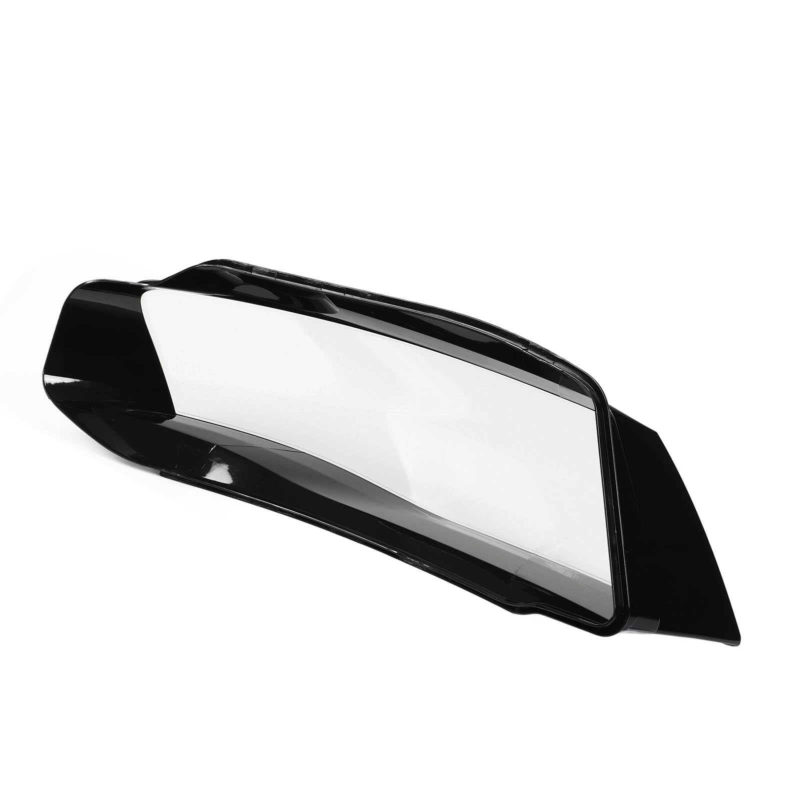 SIXRUN Copriobiettivo Faro Faro Guscio di Ricambio Trasparente per PC, Copertura Trasparente a Scatto, Resistente Ai Graffi Montaggio Diretto 47 X 18 Cm per B8 2009 2010 2011 2012 (Sinistra