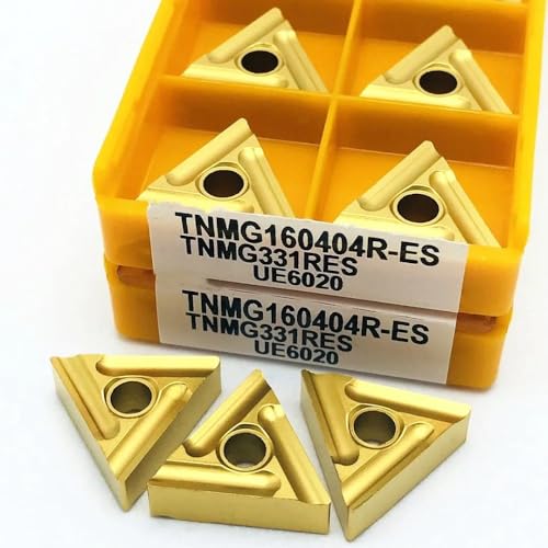 10 piezas Puntas de Carburo TNMG160404R para Torno miniatura 2