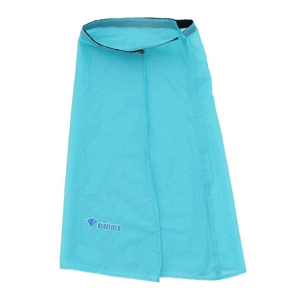 Oshhni Imperméable Poncho Multifonction Cape de Pluie Tablier Randonnée Pantalon Coupe-vent avec Tissu Imperméable Siliconé Adapté pour Escalade Camping Rand