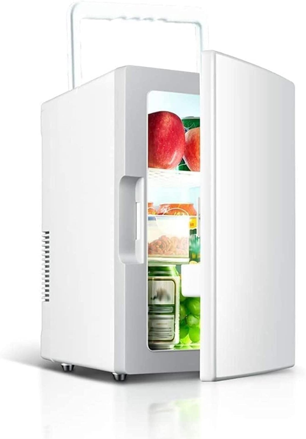 Mini Frigorifero for Auto da 18 Litri, Piccolo Dispositivo di Raffreddamento del Vino. Raffreddatore for Alimenti for Asilo Nido con Alimentazione DC Fresco