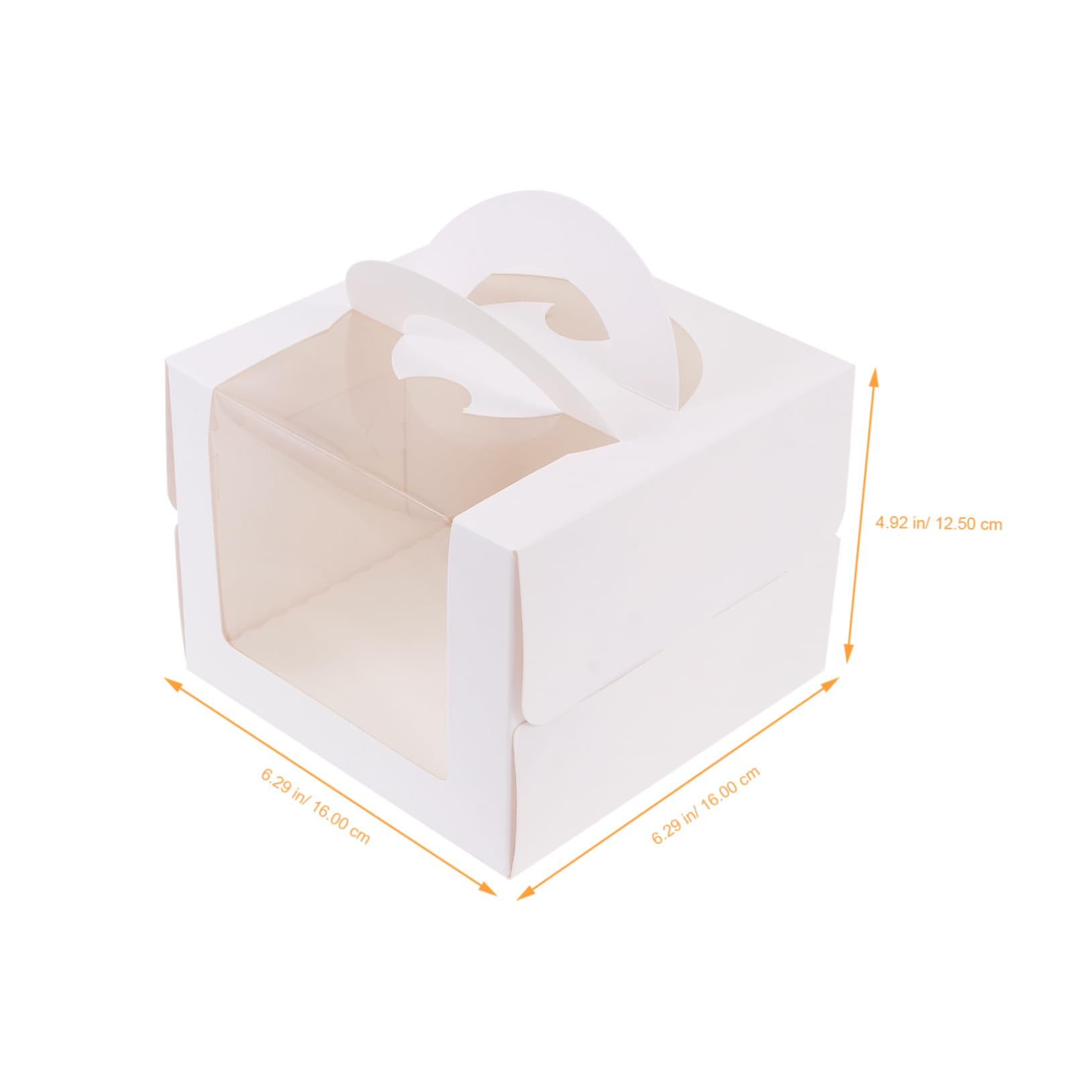 Alipis Tall Cake Boxes 4 Pack for Wedding Reception Birthday Party Cake Party