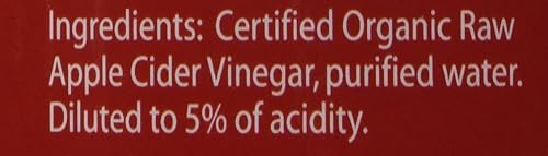 Miniatura 8 de Kevala Vinagre de sidra de manzana orgánico con madre, crudo, sin filtrar, 12 onzas líquidas