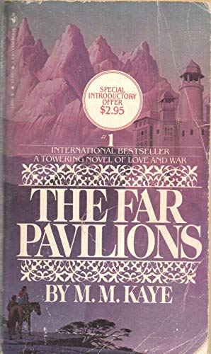 THE FAR PAVILIONS by M M KAYE Bantam PB 1978 19... B08LLC4QBS Book Cover