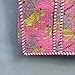 INDIAN COTTON CRAFT Bolso de mano con estampado de leopardo rosa Imagen de INDIAN COTTON CRAFT Bolso de mano con estampado de leopardo rosa