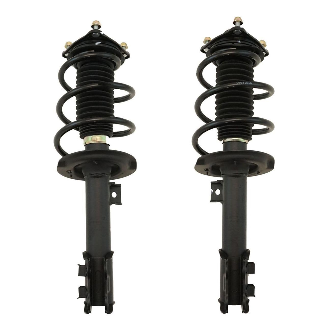 XIOUMAAN 2pcs Suspension Complete Shock Absorber Strut and Spring Set Assembly Front Left Right Loaded Quick with Mount for Hyundai for Sonata 2011 SCA57342