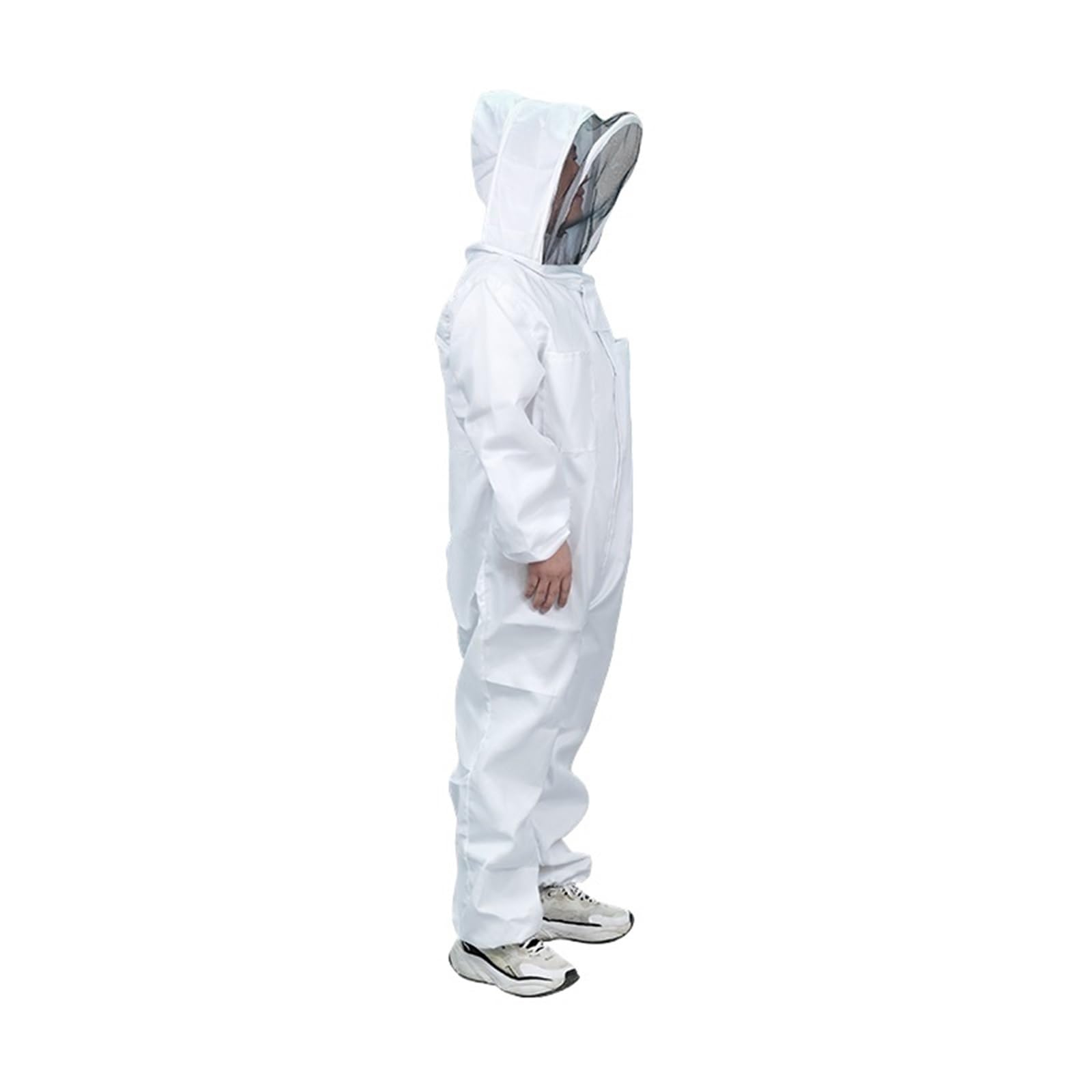 Traje de apicultor Profesional Ropa de apicultura cuerpo entero Guantes protección profesional Velo seguridad for Protector unisex(XXL)