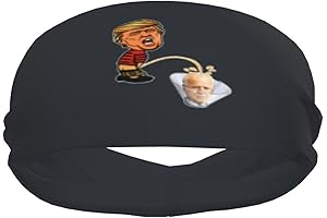 Piss On Biden Anti-Biden Sweatbands - Stay Dry and Comfortable While Dissing the President!