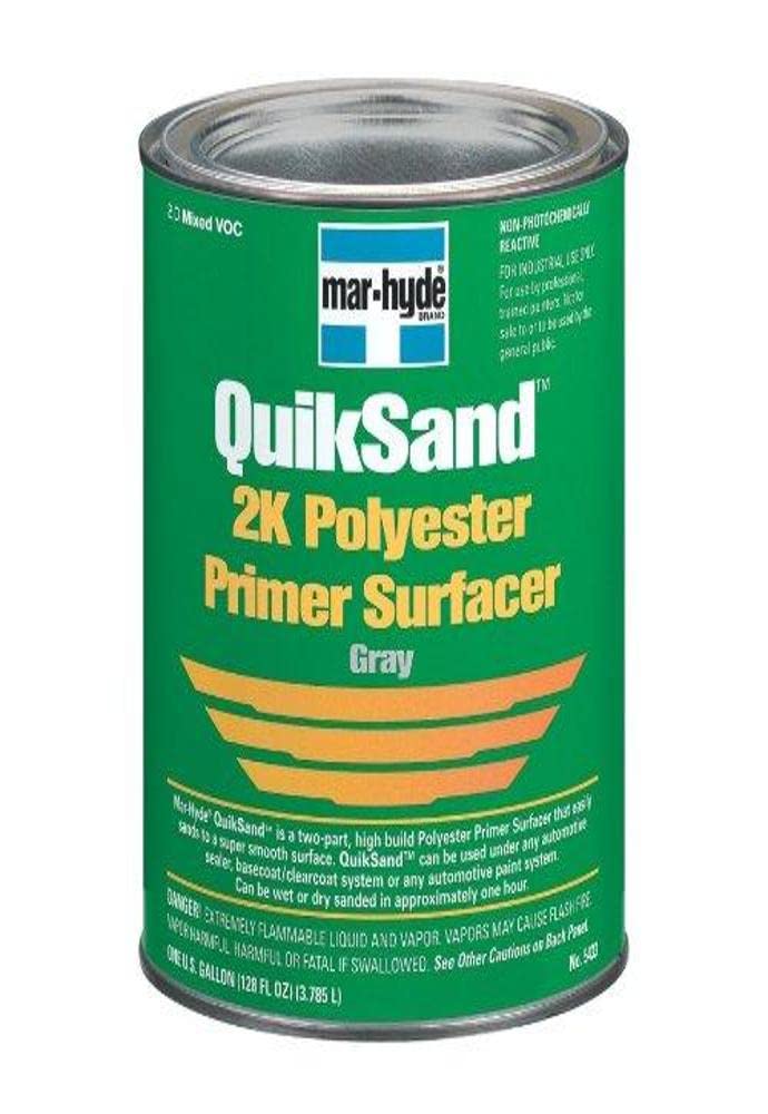 3M Mar-Hyde 5433 Quick Sand Gray Polyester Primer - 1 Gallon