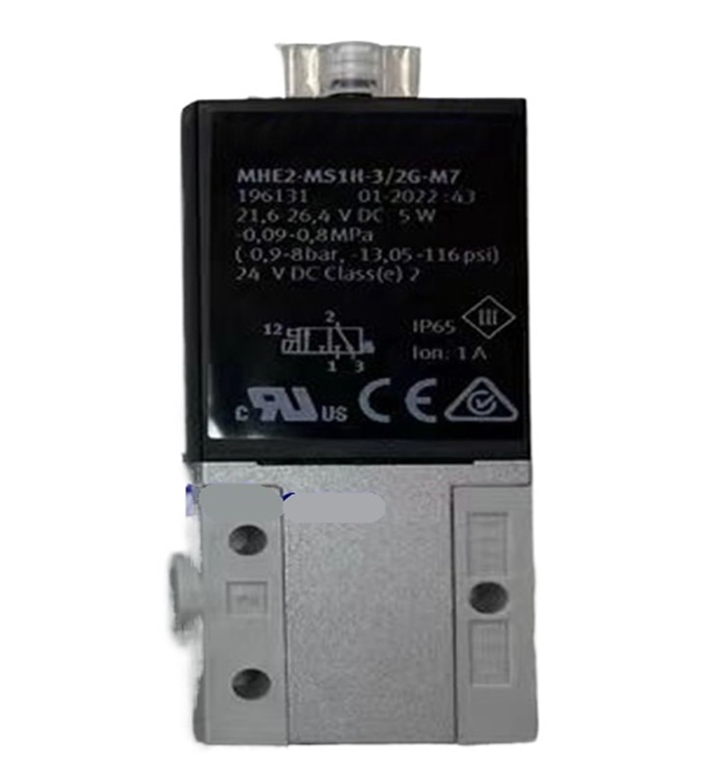 LEOTNNDQ 1pcs Solenoid Valve MHE2-MS1H-3/2G-M7-K 196133 MHE2-MS1H-3/2G-M7 196131(196133)