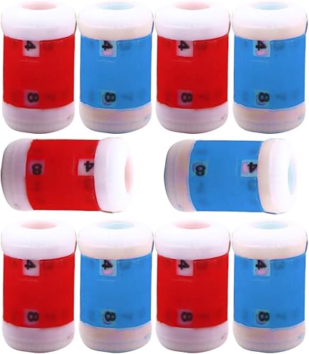 Herramienta de trenza 10 unids marcador de ganchillo de punto de plástico hilera accesorios para tejer (tamaño L, color aleatorio) herramientas de