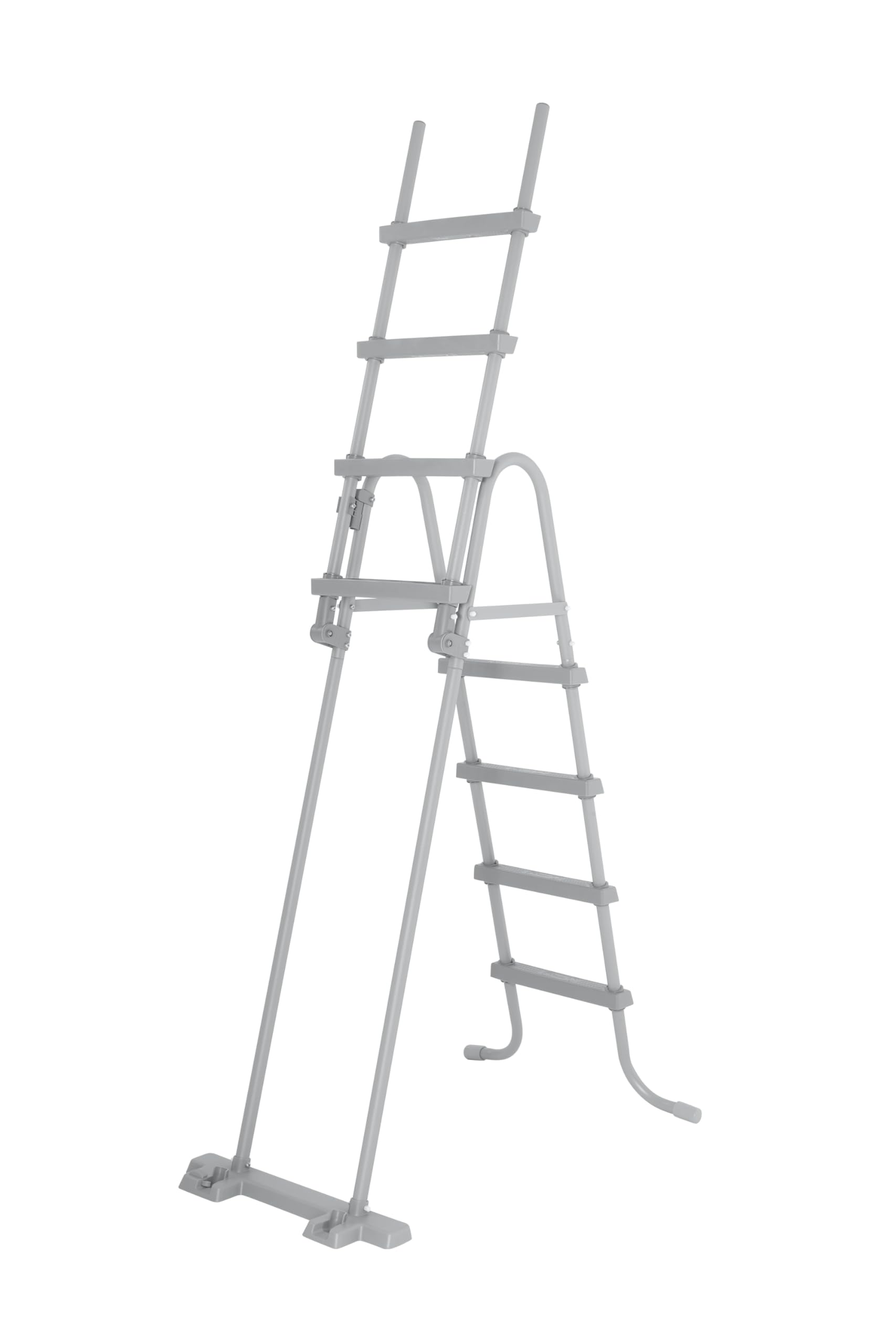 Echelle de sécurité 2 x 4 marches pour Piscine Hauteur 122 cm