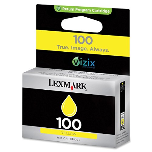 Lexmark 14N0902 S301 S305 S405 S505 S605 S815 Pro205 Pro705 Pro805 Pro901 Pro905 Ink Cartridge (Yellow) in Retail Packaging