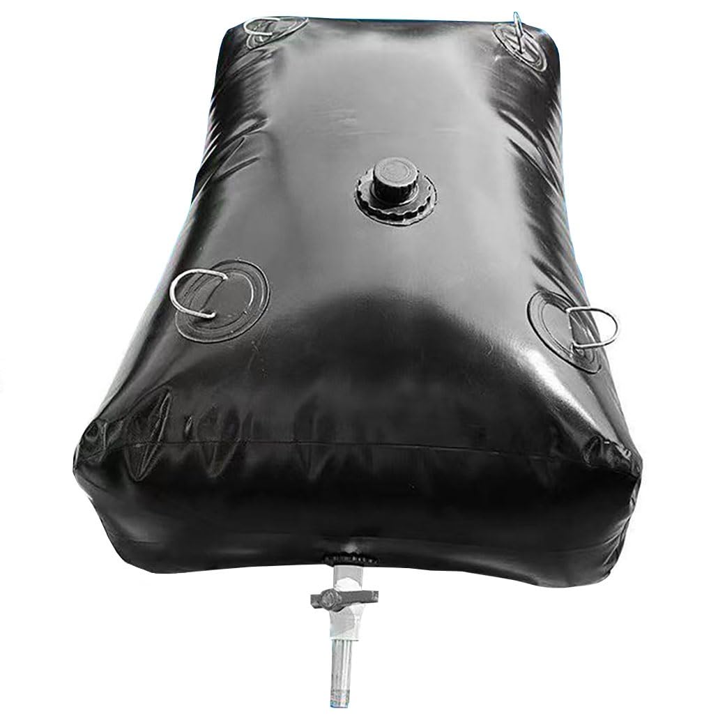 Tanque de Agua, Flotador de Agua portátil Plegable, contenedor de Almacenamiento de Agua Blanda de Gran Capacidad, Bolsa de Agua, para Agua de Emergencia, Camping en Caravana, Jard