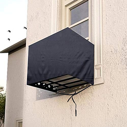 The Furnishing Tree Window AC Cover 2 ton Waterproof and dustproof Polyester Black Color (B08CSQKQSH) Amazon Price History, Amazon Price Tracker