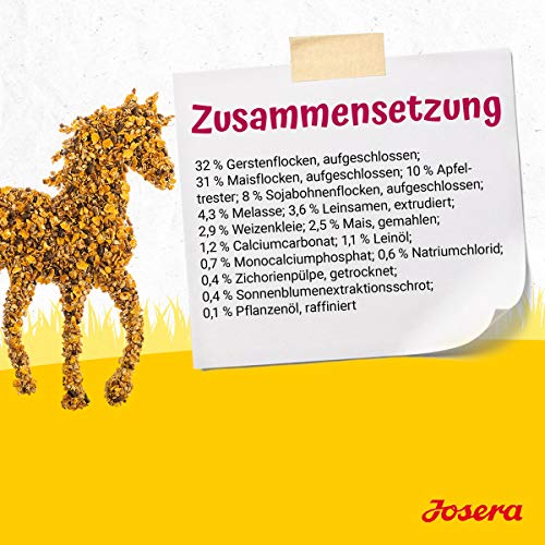 JOSERA Senior (1 x 15 kg) | PFERD SENIOR | Premium Pferdefutter für ältere & schwerfuttrige Pferde | Müsli-Mix für Vitalität bis ins hohe Pferdealter | nährstoffreich & leicht verdaulich | 1er Pack