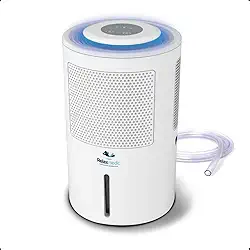 Desumidificador de Ar e Ambiente Portátil Elétrico Antimofo Silencioso Air Ion Bivolt Reservatório de 1,8 L - Relaxmedic