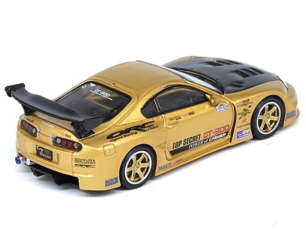 2個セット　INNO64 オートサロン　限定　ゴールド　トヨタスープラ　RX3 Toyota スープラ (A80) TOP SECRET GT300 ゴールド INNO64