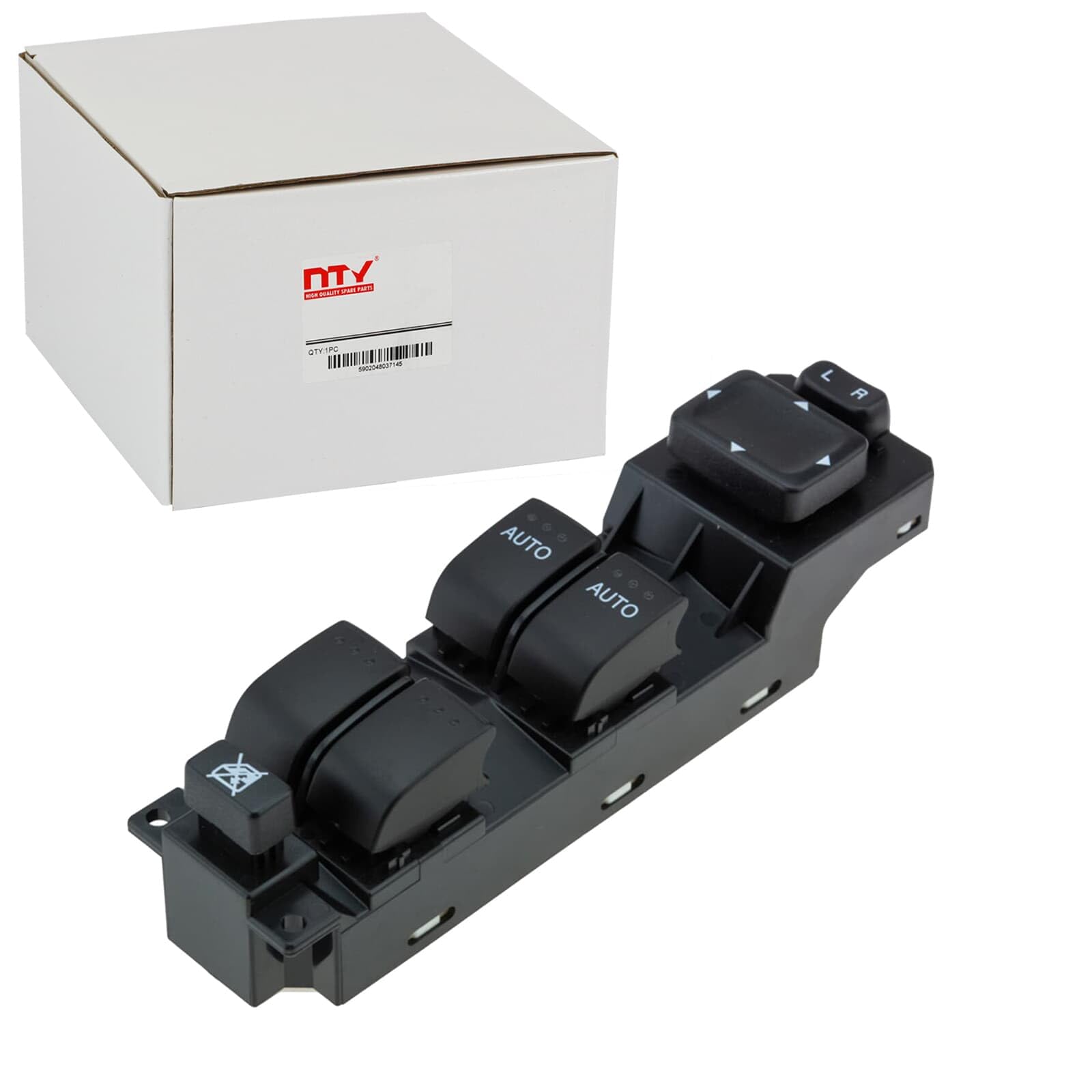 Nty Interruttore Alzacristalli Anteriore Sinistro Adatto Per 6 | Ews-Mz-013-image