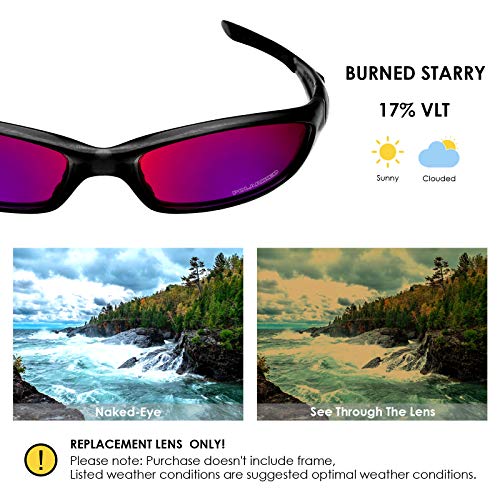 Image of BLAZERBUCK Anti-salt Polarized Replacement Lenses for Oakley Straight Jacket 2007 Sunglass