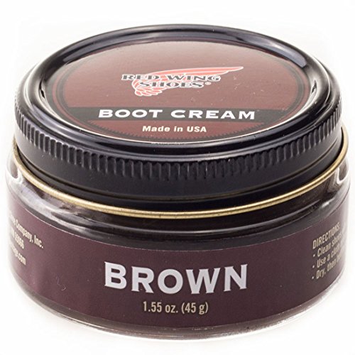 Red Wing Men's Boot Cream Leather Accessories One Size Brown