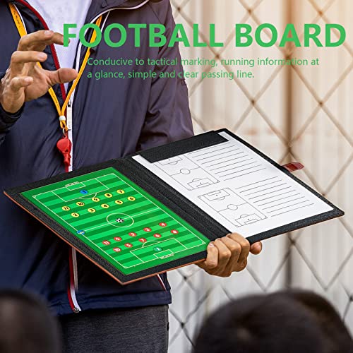 CHSEEA Magnetic Football Soccer Coaching Board/Tactics Folder With ...