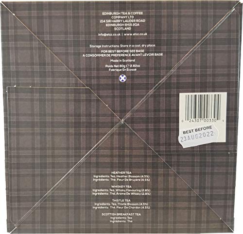 Edinburgh Tea & Coffee Company, The Scottish Collection 4-Flavor Variety Pack, 40-Count Tea Sachets Edinburgh Tea & Coffee Company, The Scottish Collection 4-Flavor Variety Pack, 40-Count Tea Sachets