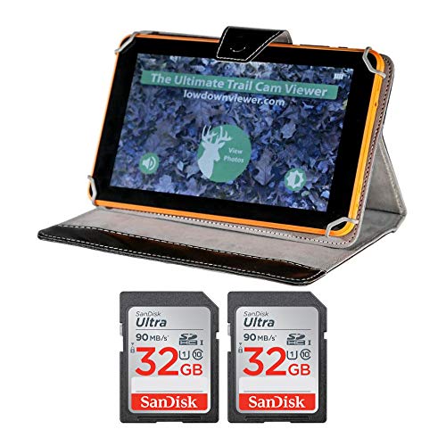 Lowdown 2 High-Speed Trail Camera Image and Video Viewer with SD Cards Bundle (3 Items)