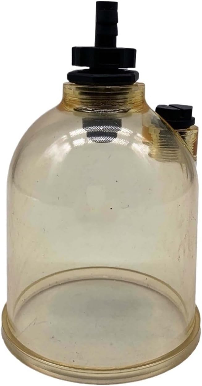 500FG Fuel Filter Cup 500FH Diesel Boat Engine Water Separator Bowl Drain Valve Tap Accessory(A)