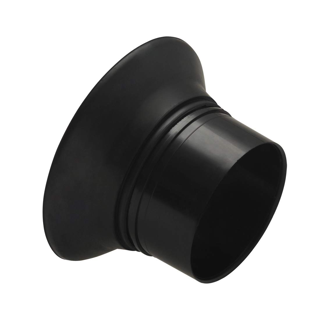 Alnicov Potenciador de batería de bajo de goma ABS con protector de agujero de puerto negro negro