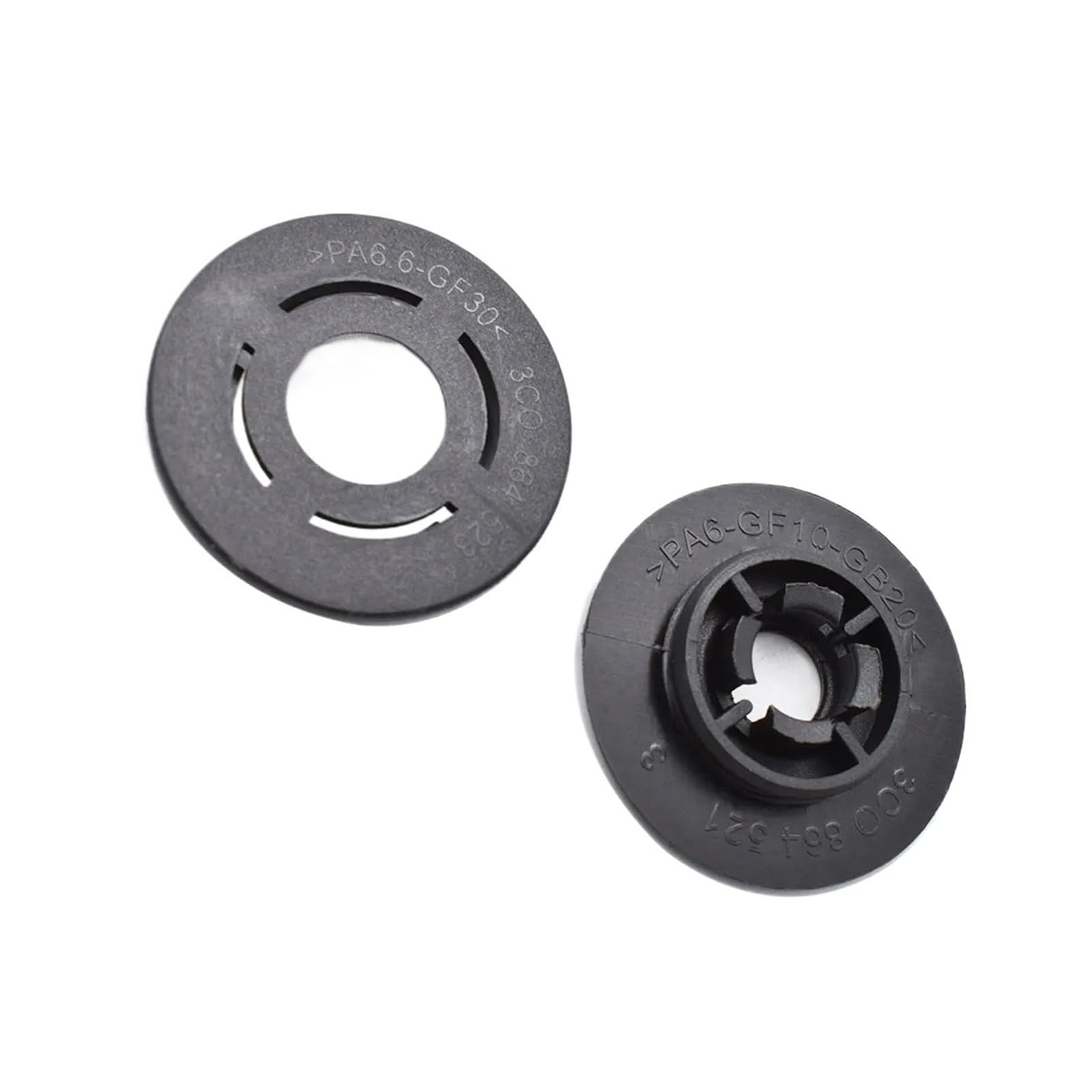 KXFVYNE Car Carpet Floor Mat Clips Fastener Clamps Compatible A1A3A4A6 A5A7pad Fixed(8pcs Black)