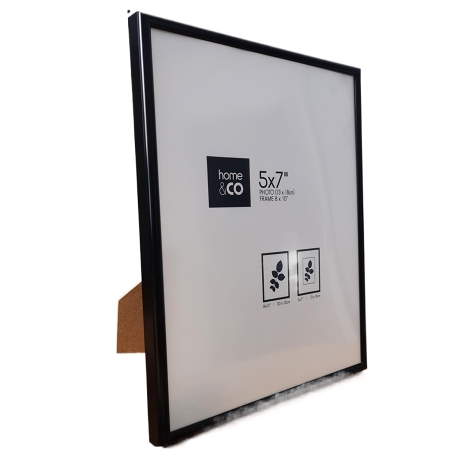 DAJGRHE Photo Frame Aluminum Photo Frame For Wall Hanging With Plexiglass Metal Picture(Black Frame,20X25cm 10inch)